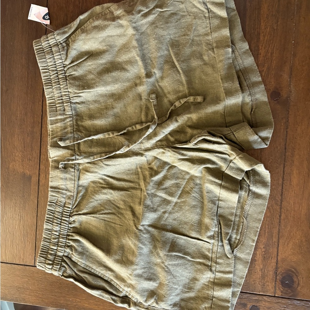 Old Navy Olive Green Casual Shorts